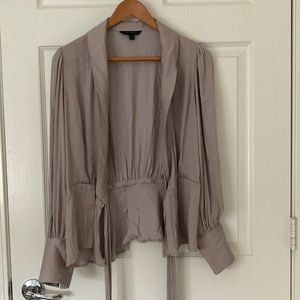 Banana Republic wrap blouse